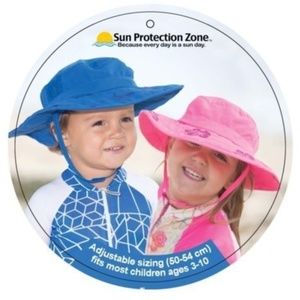 Sun Protection Zone Kids UPF 50+ Adjustable Hat